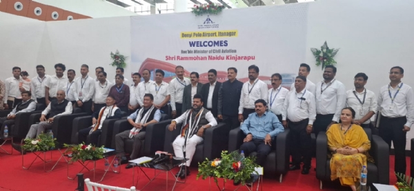 दोनी पोलो हवाई अड्डे के नए और स्थायी टर्मिनल भवन का संचालन की घोषणा की