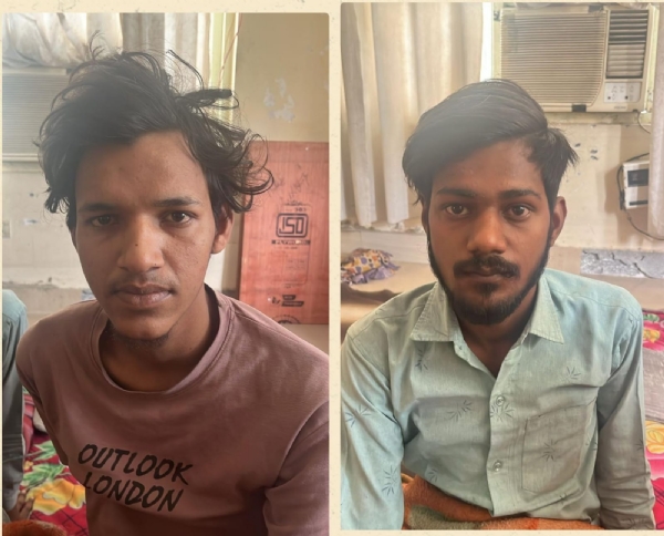 गिरफ्तार किए गए आरोपित