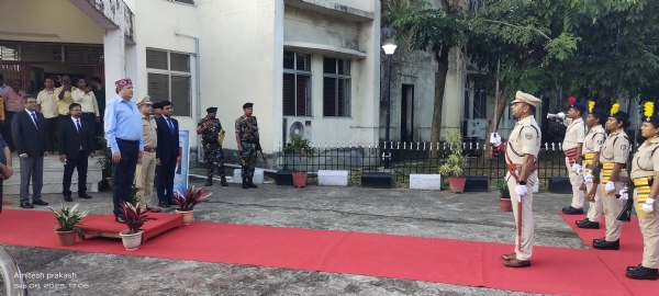 चीफ जस्टिस को मिला गार्ड का ऑनर