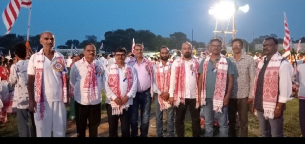 इंद्र यात्रा के मौके पर मौजूद अतिथि
