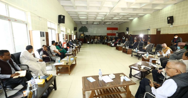 नेपाली कांग्रेस कार्य संपादन समिति बैठक