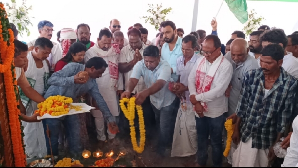 गुवा गोलीकांड के शहीदों से लेंगे प्रेरणा, जल-जंगल-जमीन की करेंगे रक्षा : विधायक जगत माझी