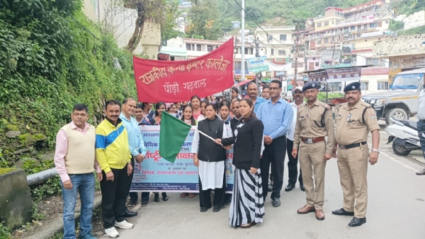 अंतर्राष्ट्रीय साक्षरता दिवस पर जन जागरूकता रैली निकाली गई