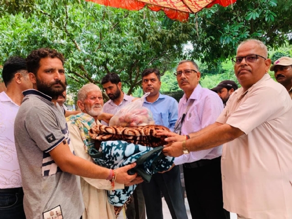 Relief camp organized in Ghatti to help flood affected families