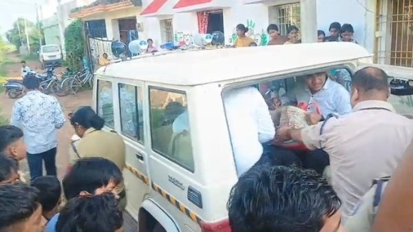 जांजगीर-चांपा जिले के गोधना गांव से धर्मांतरण की शिकायत पर पहुंची पुलिस