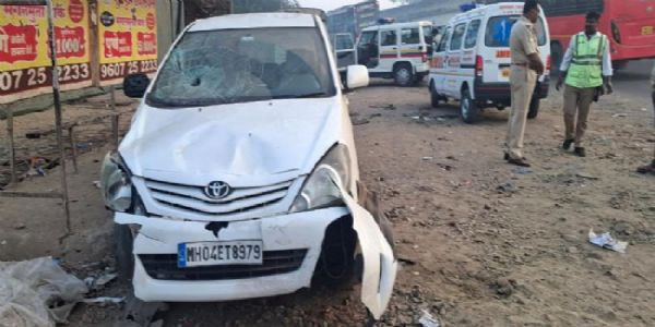 कोल्हापुर में तेज रफ्तार कार ने चार को कुचला, तीन की मौत