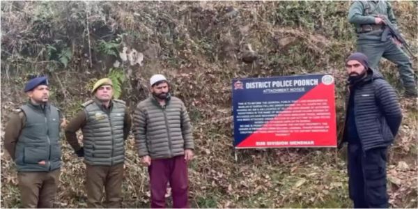 पाकिस्तान स्थित आतंकी संगठन के संचालक और कमांडर रफीक नाई उर्फ सुल्तान की संपत्ति पुंछ में जब्त