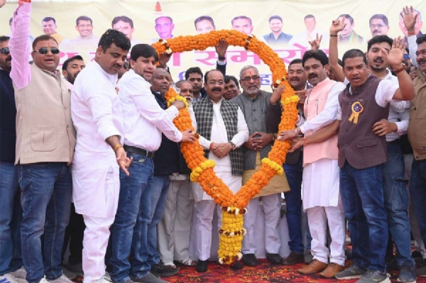 उप मुख्यमंत्री अरुण साव साहू संघ के शपथ ग्रहण समारोह में