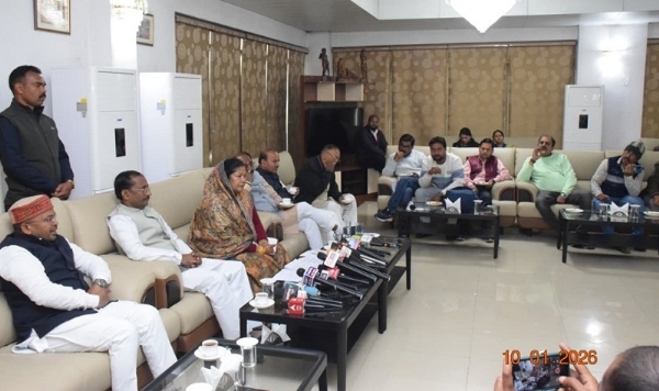 पीएचई मंत्री ने सिंगरौली में मीडिया से साझा की विकसित भारत जी राम जी योजना की जानकारी