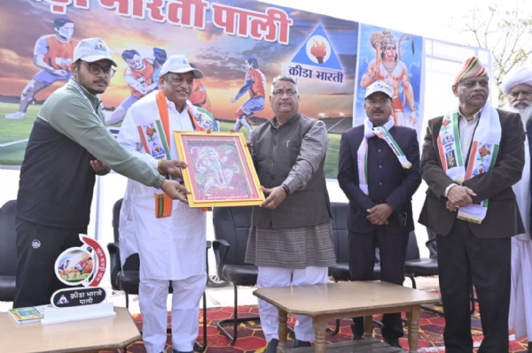 प्रधानमंत्री के कुशल नेतृत्व में खेलों के क्षेत्र में आगे बढ़ रहा देश : मंत्री कुमावत