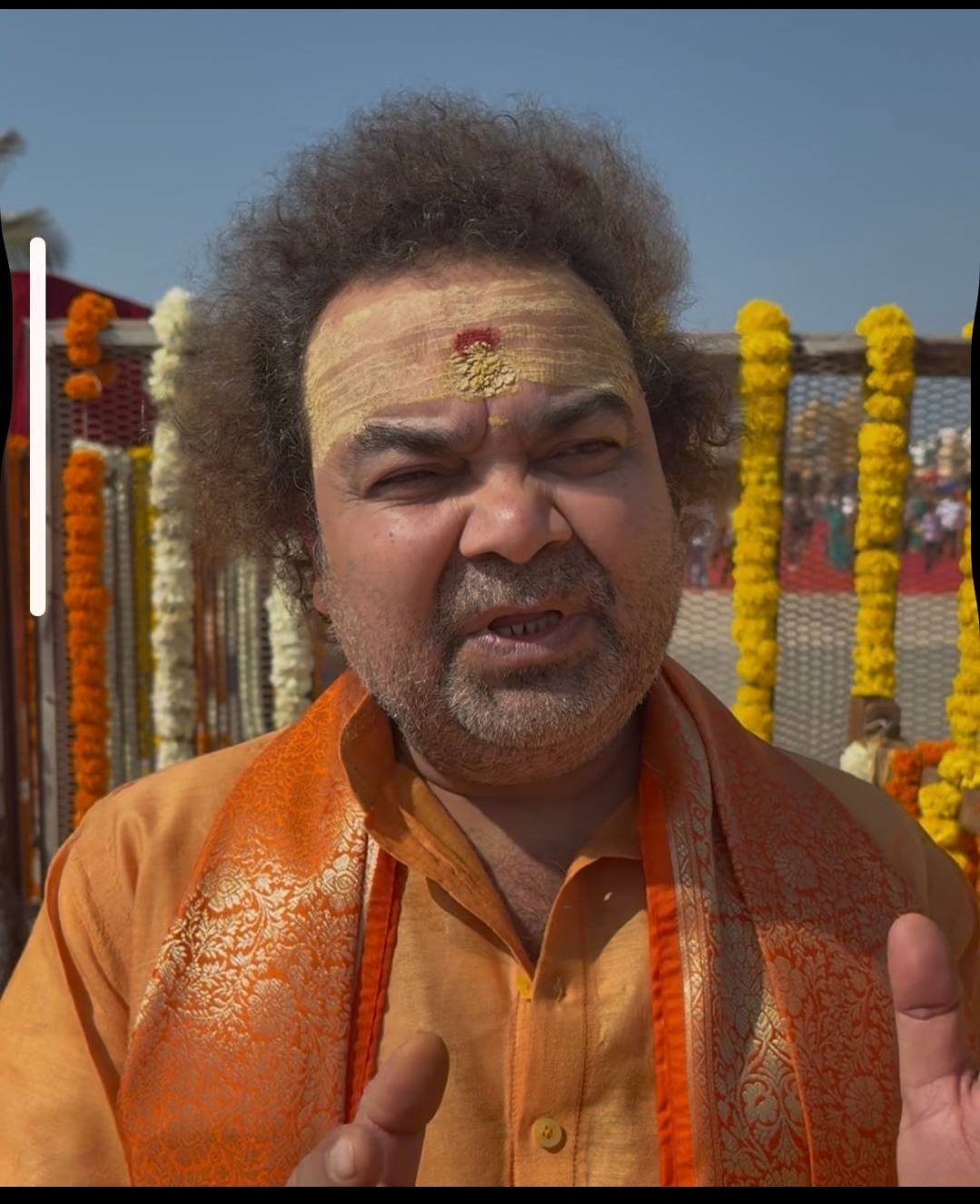 काशी विश्वनाथ मंदिर के महंत श्रीकांत मिश्रा