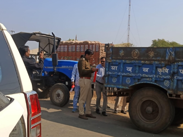 Strict action against traffic violations