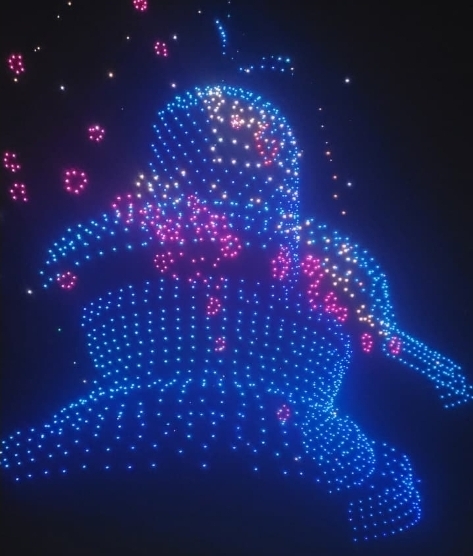 सोमनाथ का ड्रोन शो