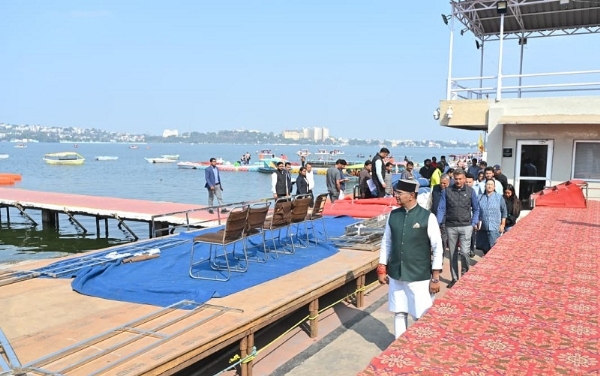 मंत्री सारंग ने किया तैयारियों का निरीक्षण