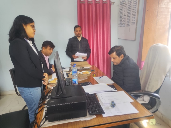 आयुक्त का भ्रमण