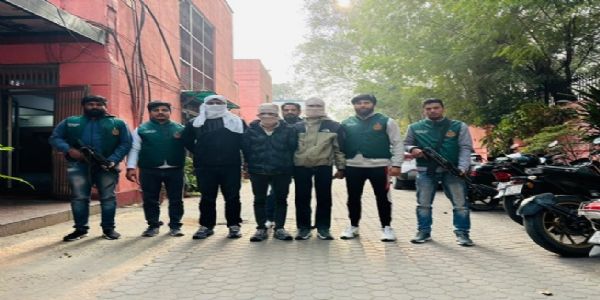 हिमांशु भाऊ गैंग के तीन शूटर गिरफ्तार