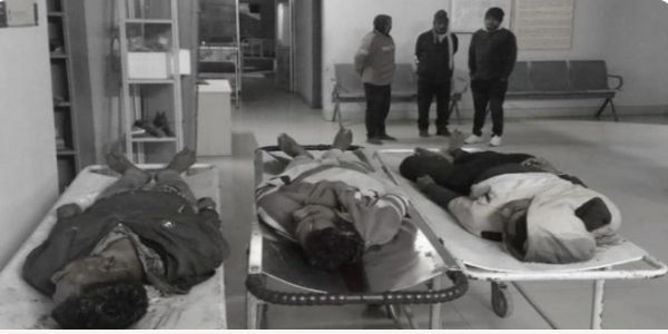 झारखंडः सड़क किनारे खड़ी हाइवा से टकराई स्कूटी, तीन युवकों की मौके पर मौत, एक अन्य घायल