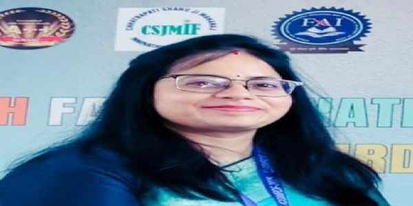 सीएसजेएमयू के डॉ. नमिता तिवारी का शाेध अंतरराष्ट्रीय जर्नल में प्रकाशित होने के लिए चयनित