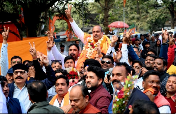 भाजपा जमशेदपुर महानगर को मिला नया नेतृत्व, संजीव सिन्हा भाजपा जमशेदपुर महानगर को मिला नया नेतृत्व, संजीव सिन्हा