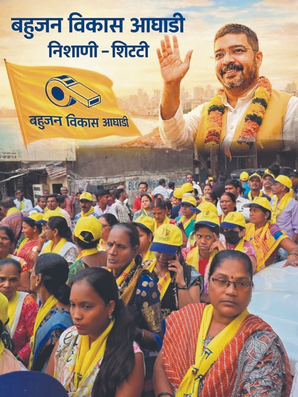 चुनाव प्रचार के दौरान समर्थक।