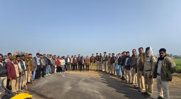 प्रशासन ने पीएम श्री हाई स्कूल बघूनिया की 1.92 हेक्टेयर भूमि को अतिक्रमण मुक्त किया