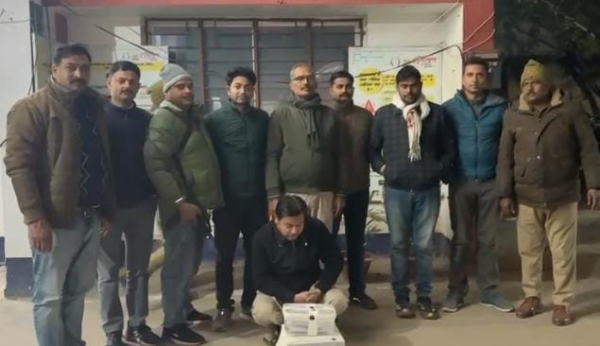 फर्जी मार्कशीट मामले में गिरफ्तार आरोपित मो.तारुक का छाया चित्र