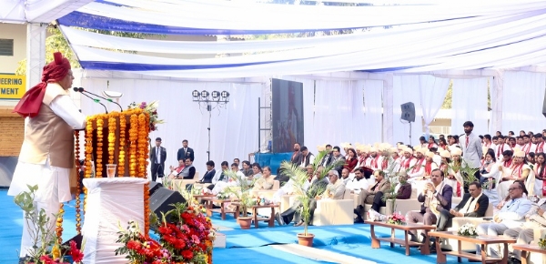 आईईएस विश्वविद्यालय के द्वितीय दीक्षांत समारोह में राज्यपाल