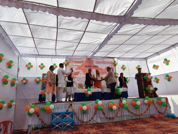 नाहन  में हिंदू सम्मेलन का हुआ आयोजन ,महा मंडलेश्वर स्वामी प्रबोधानंद ने की शिरकत