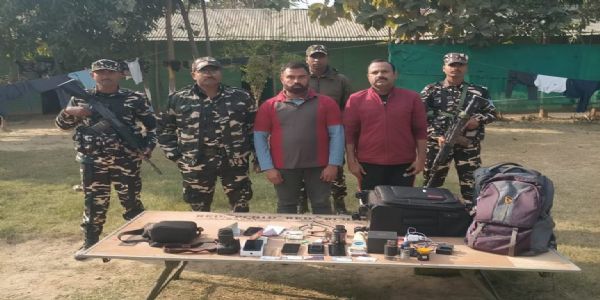 एसएसबी के गिरफ्त श्रीलंकाई नागरिक