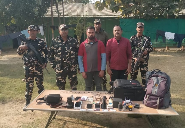 एसएसबी के गिरफ्त श्रीलंकाई नागरिक