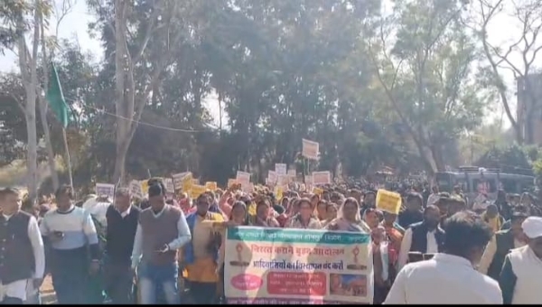 अपर नर्मदा बांध परियोजना का विरोध  2