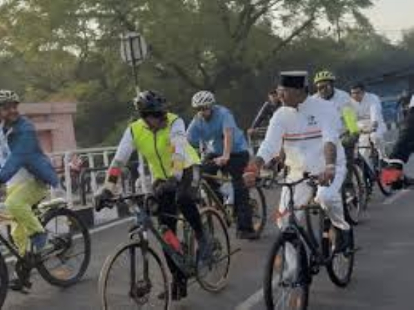 भोपाल में हुआ ‘सायकल ऑन संडे’ का आयोजन