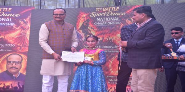 अनुशासन, फिटनेस, आत्मविश्वास और रचनात्मकता का उत्कृष्ट संगम है बैटल डांस स्पोर्ट्स : बृजेश पाठक