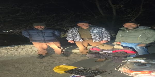 कुल्लू में 524 ग्राम चरस के साथ एक गिरफ्तार