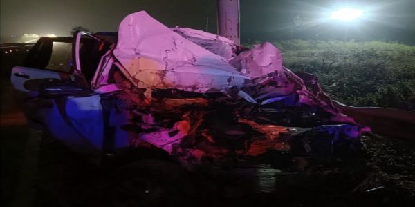 लॉरी-इनोवा की टक्कर में डीएसपी की माता सहित दो की मौत, तीन गंभीर रूप से घायल