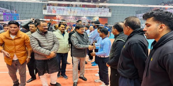 नेशनल वॉलीबॉल चैंपियनशिप महिला व पुरुष दोनों वर्गों में केरल व रेलवे बीच फाइनल मुकाबला