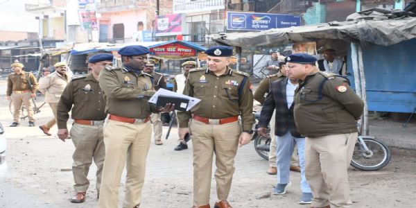 एडीजी ज्योति नारायण ने किया धर्मनगरी चित्रकूट का दौरा, माघ मेले की तैयारियों का लिया जायजा