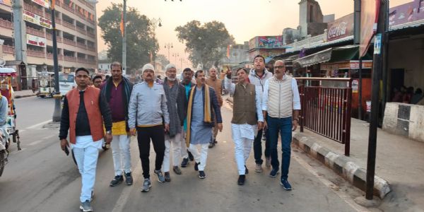 भाजपा प्रदेश अध्यक्ष पंकज चौधरी के प्रथम अयोध्या आगमन पर स्वागत की तैयारी