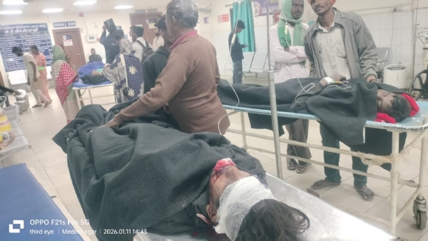 जख्मी युवक