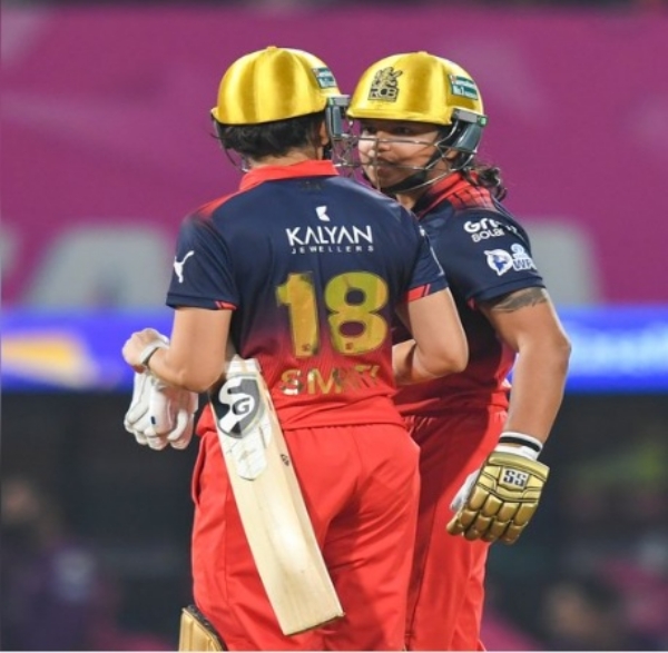 डब्ल्यूपीएल 2026: ग्रेस हैरिस की तूफानी पारी से RCB ने यूपी वॉरियर्स को 9 विकेट से हराया डब्ल्यूपीएल 2026: ग्रेस हैरिस की तूफानी पारी से RCB ने यूपी वॉरियर्स को 9 विकेट से हराया