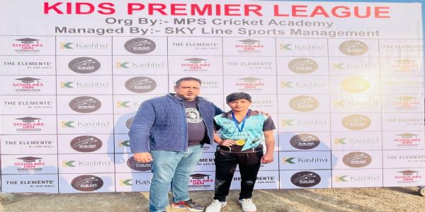 आरएस वॉरियर्स की टीम ने एमपीएस नाइट राइडर्स को 38 रनों से हराया