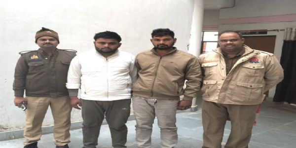 गोवध निवारण अधिनियम में फरार दो आरोपित गिरफ्तार