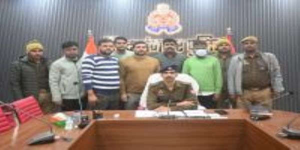 अंतरजनपदीय चोर की गिरफ्तारी से कई चाेरी की घटनाओं का खुलासा