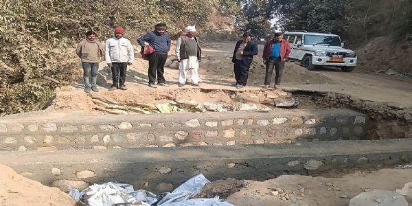 हरिद्वार: हिल बाईपास मार्ग पर कार्य गुणवत्ता पर सोशल मीडिया विवाद, शासन ने किया खंडन