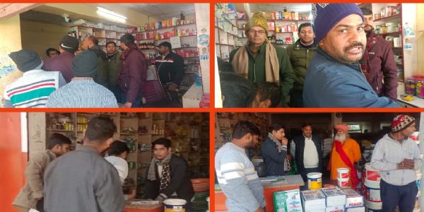 व्यवसायिक प्रतिष्ठानों से नकदी सहित लाखों की चोरी