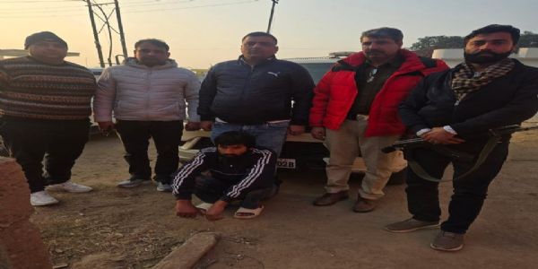 पानीपत में अवैध देसी पिस्तौल सहित आरोपी गिरफ्तार।