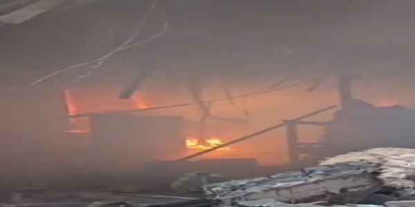 गुरुग्राम: कंपनी में लगी भीषण आग से करोड़ों के उपकरण जले