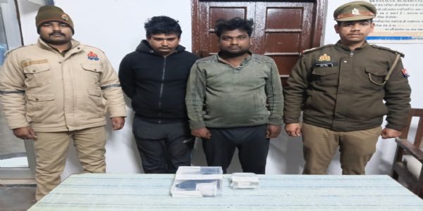 एटीएम कार्ड बदलकर ठगी करने वाले दो शातिर गिरफ़्तार