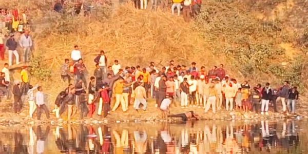 तालाब में कूदने से युवक की मौत, पुलिस जांच में जुटी