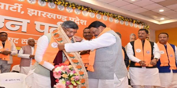 आदित्य साहू बने झारखंड भाजपा के प्रदेश अध्यक्ष, जुएल उरांव ने की घोषणा